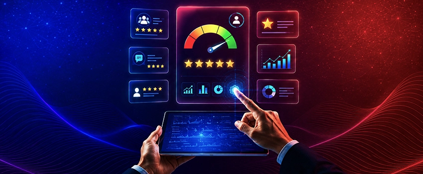 Brand reputation growth through positive customer feedback and trust